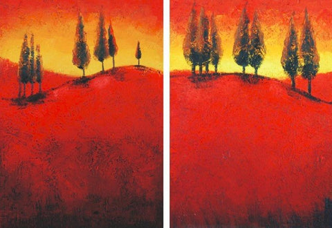 Large Art, Landscape Painting, Canvas Painting, Abstract Art, Wall Art, Wall Hanging, Bedroom Wall Art-LargePaintingArt.com