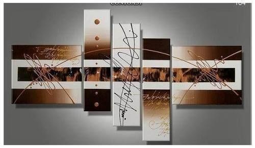 Large Wall Art, Abstract Painting, Canvas Art Painting, Huge Wall Art, Acrylic Art, 5 Piece Wall Painting, Hand Painted Art, Group Painting-LargePaintingArt.com