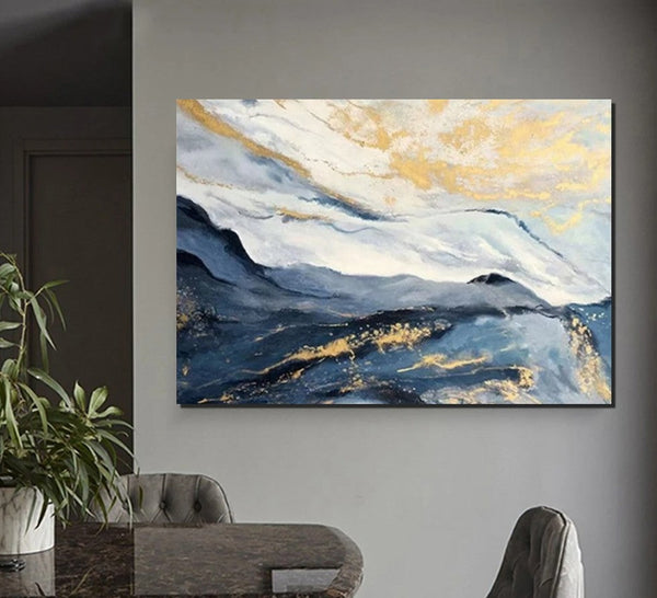Contemporary Acrylic Art, Buy Large Paintings Online, Simple Modern Art, Large Wall Art Ideas, Large Painting for Dining Room-LargePaintingArt.com