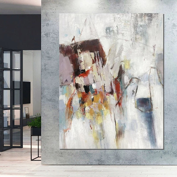 Canvas Painting for Living Room, Simple Modern Art, Extra Large Wall Art Painting, Modern Contemporary Abstract Artwork, Large Paintings for Sale-LargePaintingArt.com