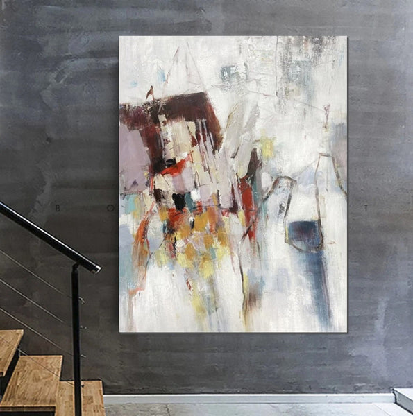 Canvas Painting for Living Room, Simple Modern Art, Extra Large Wall Art Painting, Modern Contemporary Abstract Artwork, Large Paintings for Sale-LargePaintingArt.com