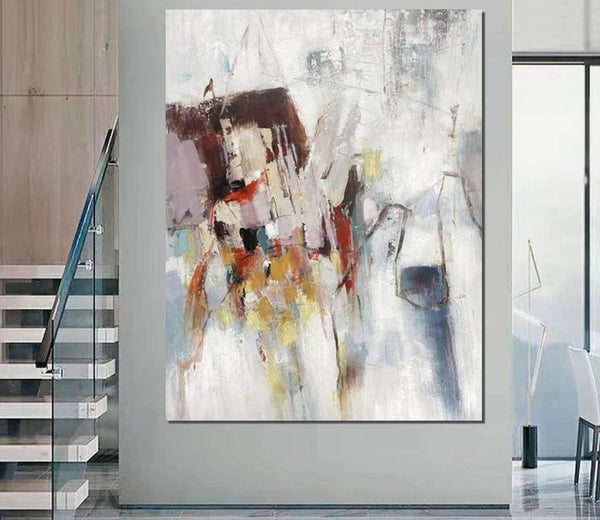 Canvas Painting for Living Room, Simple Modern Art, Extra Large Wall Art Painting, Modern Contemporary Abstract Artwork, Large Paintings for Sale-LargePaintingArt.com