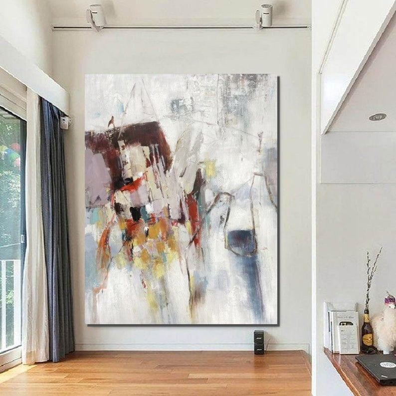 Canvas Painting for Living Room, Simple Modern Art, Extra Large Wall Art Painting, Modern Contemporary Abstract Artwork, Large Paintings for Sale-LargePaintingArt.com