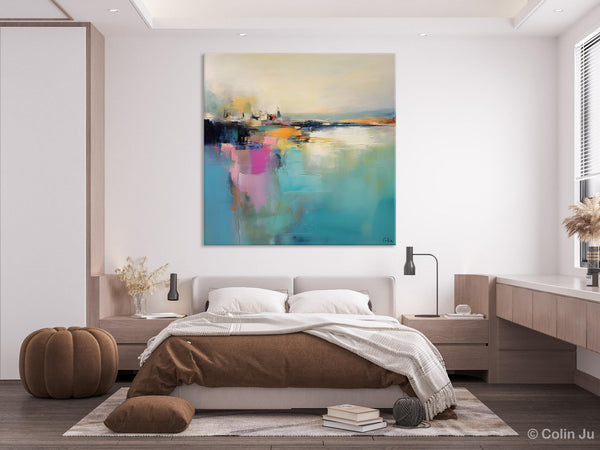 Large Paintings for Living Room, Modern Wall Art Paintings, Large Original Art, Buy Wall Art Online, Contemporary Acrylic Painting on Canvas-LargePaintingArt.com