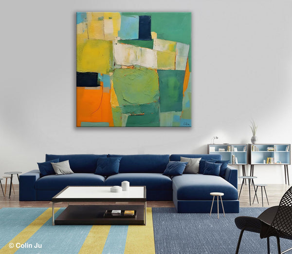 Large Wall Art Painting for Bedroom, Oversized Abstract Wall Art Paintings, Original Canvas Artwork, Contemporary Acrylic Painting on Canvas-LargePaintingArt.com