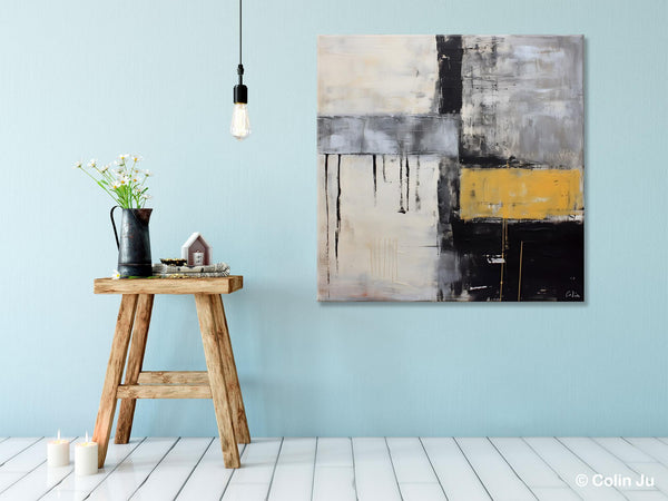 Extra Large Original Artwork, Large Paintings for Bedroom, Abstract Landscape Painting on Canvas, Oversized Contemporary Wall Art Paintings-LargePaintingArt.com