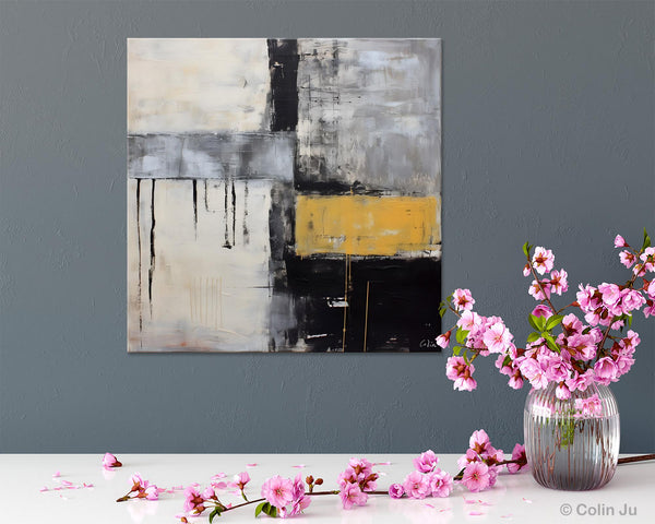 Extra Large Original Artwork, Large Paintings for Bedroom, Abstract Landscape Painting on Canvas, Oversized Contemporary Wall Art Paintings-LargePaintingArt.com