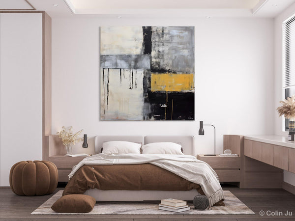 Extra Large Original Artwork, Large Paintings for Bedroom, Abstract Landscape Painting on Canvas, Oversized Contemporary Wall Art Paintings-LargePaintingArt.com