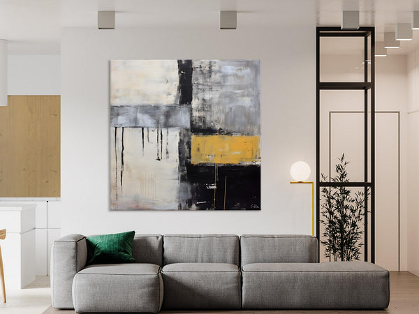 Extra Large Original Artwork, Large Paintings for Bedroom, Abstract Landscape Painting on Canvas, Oversized Contemporary Wall Art Paintings-LargePaintingArt.com