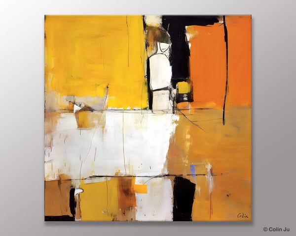 Oversized Modern Abstract Wall Paintings, Large Wall Art Painting for Bedroom, Original Canvas Art, Contemporary Acrylic Painting on Canvas-LargePaintingArt.com