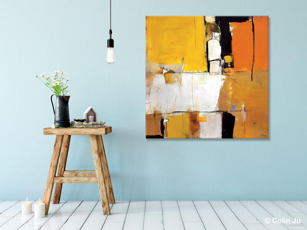 Oversized Modern Abstract Wall Paintings, Large Wall Art Painting for Bedroom, Original Canvas Art, Contemporary Acrylic Painting on Canvas-LargePaintingArt.com