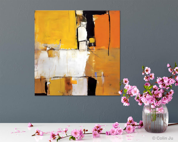 Oversized Modern Abstract Wall Paintings, Large Wall Art Painting for Bedroom, Original Canvas Art, Contemporary Acrylic Painting on Canvas-LargePaintingArt.com
