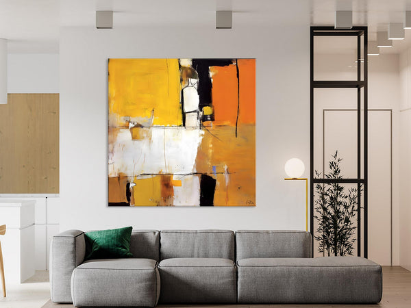 Oversized Modern Abstract Wall Paintings, Large Wall Art Painting for Bedroom, Original Canvas Art, Contemporary Acrylic Painting on Canvas-LargePaintingArt.com