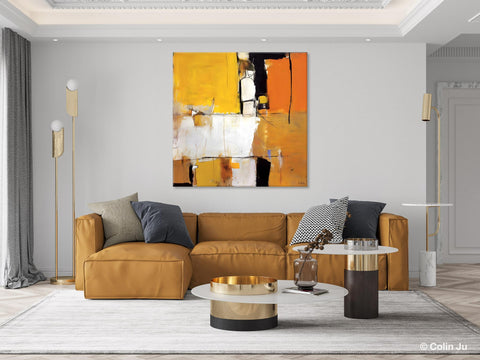 Oversized Modern Abstract Wall Paintings, Large Wall Art Painting for Bedroom, Original Canvas Art, Contemporary Acrylic Painting on Canvas-LargePaintingArt.com