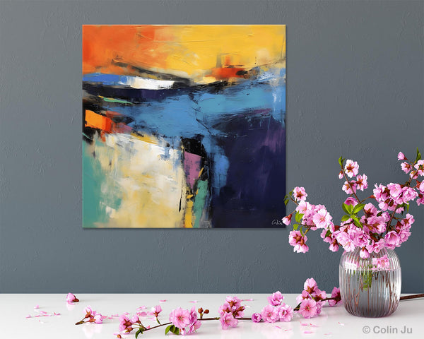 Large Wall Art Painting for Bedroom, Oversized Modern Abstract Wall Paintings, Original Canvas Art, Contemporary Acrylic Painting on Canvas-LargePaintingArt.com