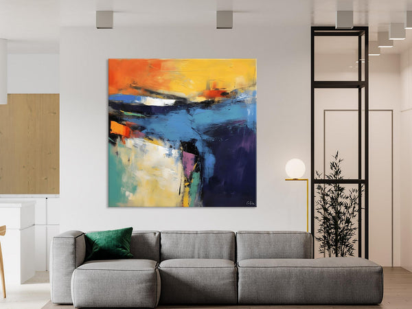 Large Wall Art Painting for Bedroom, Oversized Modern Abstract Wall Paintings, Original Canvas Art, Contemporary Acrylic Painting on Canvas-LargePaintingArt.com