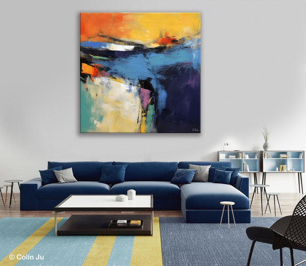 Large Wall Art Painting for Bedroom, Oversized Modern Abstract Wall Paintings, Original Canvas Art, Contemporary Acrylic Painting on Canvas-LargePaintingArt.com