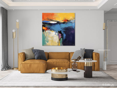 Large Wall Art Painting for Bedroom, Oversized Modern Abstract Wall Paintings, Original Canvas Art, Contemporary Acrylic Painting on Canvas-LargePaintingArt.com