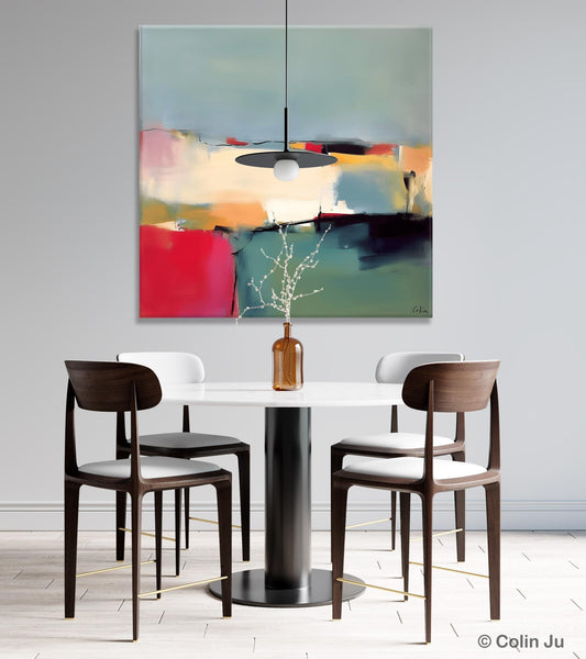 Contemporary Abstract Artwork, Acrylic Painting for Living Room, Oversized Wall Art Paintings, Original Modern Paintings on Canvas-LargePaintingArt.com