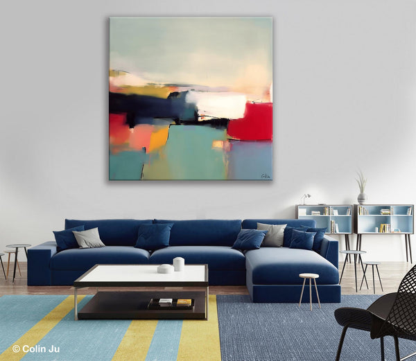 Simple Modern Wall Art, Extra Large Canvas Painting for Living Room, Oversized Contemporary Acrylic Paintings, Original Abstract Paintings-LargePaintingArt.com