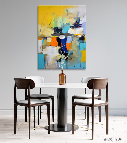Contemporary Abstract Art, Bedroom Canvas Art Ideas, Large Painting for Sale, Buy Large Paintings Online, Original Modern Abstract Art-LargePaintingArt.com