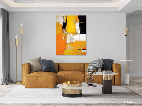 Oversized Canvas Wall Art Paintings, Contemporary Acrylic Painting on Canvas, Original Modern Artwork, Large Abstract Painting for Bedroom-LargePaintingArt.com