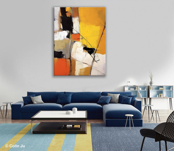 Acrylic Painting for Living Room, Extra Large Wall Art Paintings, Original Modern Artwork on Canvas, Contemporary Abstract Artwork-LargePaintingArt.com