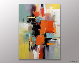 Abstract Canvas Painting, Modern Paintings for Living Room, Huge Painting for Sale, Original Hand Painted Wall Art-LargePaintingArt.com
