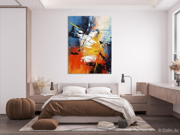 Paintings for Living Room, Abstract Acrylic Painting, Abstract Painting Ideas for Bedroom, Original Abstract Canvas Paintings, Hand Painted Wall Painting-LargePaintingArt.com