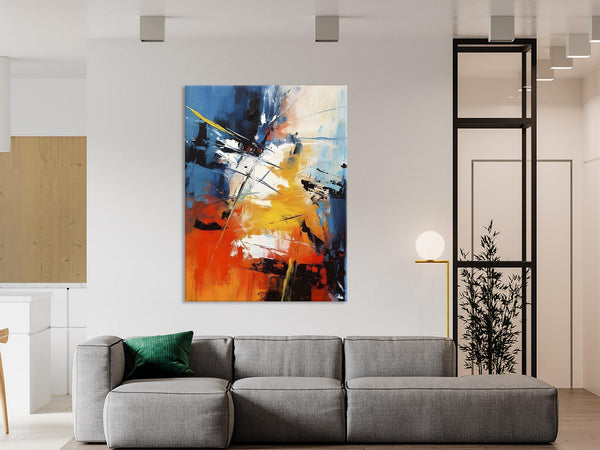 Paintings for Living Room, Abstract Acrylic Painting, Abstract Painting Ideas for Bedroom, Original Abstract Canvas Paintings, Hand Painted Wall Painting-LargePaintingArt.com