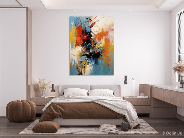 Hand Painted Acrylic Painting, Modern Contemporary Artwork, Original Wall Art Painting for Living Room, Acrylic Paintings for Dining Room-LargePaintingArt.com