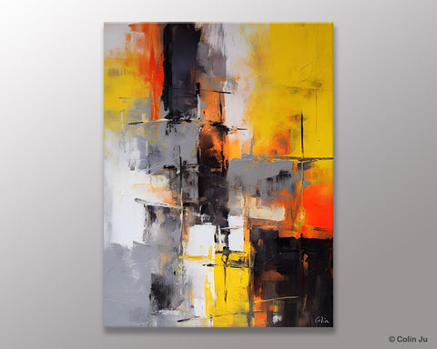 Living Room Wall Art Ideas, Modern Wall Art Paintings, Buy Abstract Paintings Online, Original Abstract Canvas Painting, Hand Painted Canvas Art-LargePaintingArt.com