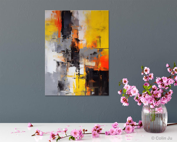 Living Room Wall Art Ideas, Modern Wall Art Paintings, Buy Abstract Paintings Online, Original Abstract Canvas Painting, Hand Painted Canvas Art-LargePaintingArt.com