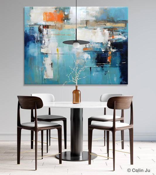 Original Modern Wall Paintings, Contemporary Canvas Art, Heavy Texture Canavas Art, Abstract Painting for Bedroom, Modern Acrylic Artwork-LargePaintingArt.com