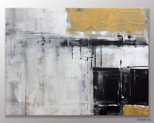 Oversized Paintings on Canvas, Large Original Abstract Wall Art, Simple Modern Art, Contemporary Acrylic Paintings, Large Canvas Paintings for Bedroom-LargePaintingArt.com