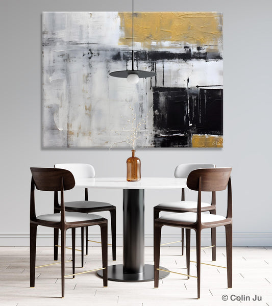 Oversized Paintings on Canvas, Large Original Abstract Wall Art, Simple Modern Art, Contemporary Acrylic Paintings, Large Canvas Paintings for Bedroom-LargePaintingArt.com
