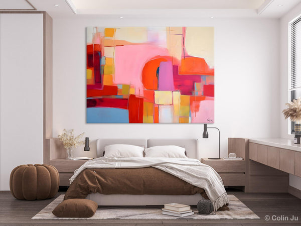 Living Room Abstract Paintings, Hand Painted Canvas Paintings, Original Modern Wall Art Paintings, Modern Acrylic Paintings on Canvas-LargePaintingArt.com
