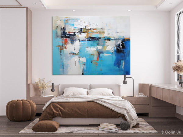 Hand Painted Acrylic Painting, Abstract Wall Painting for Living Room, Modern Contemporary Artwork, Original Acrylic Paintings for Dining Room-LargePaintingArt.com