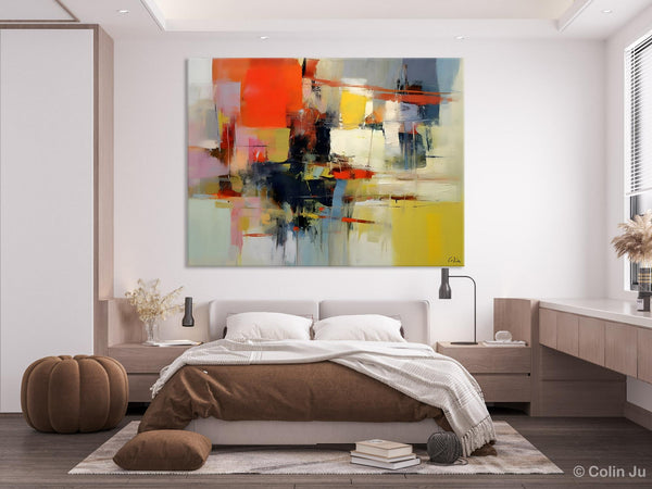 Large Acrylic Painting, Huge Paintings for Living Room, Hand Painted Wall Art Painting, Original Modern Canvas Artwork-LargePaintingArt.com