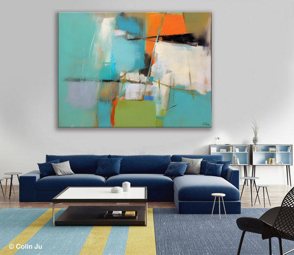 Large Wall Art Painting for Living Room, Contemporary Acrylic Painting on Canvas, Original Canvas Art, Modern Abstract Wall Paintings-LargePaintingArt.com