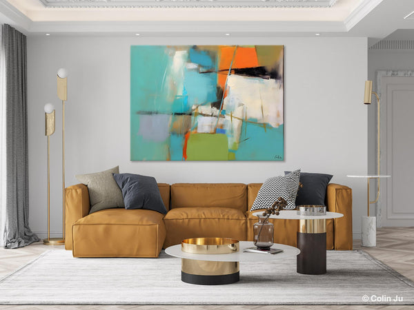 Large Wall Art Painting for Living Room, Contemporary Acrylic Painting on Canvas, Original Canvas Art, Modern Abstract Wall Paintings-LargePaintingArt.com