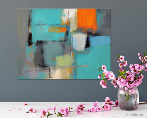 Original Canvas Art, Large Wall Art Painting for Bedroom, Contemporary Acrylic Painting on Canvas, Oversized Modern Abstract Wall Paintings-LargePaintingArt.com