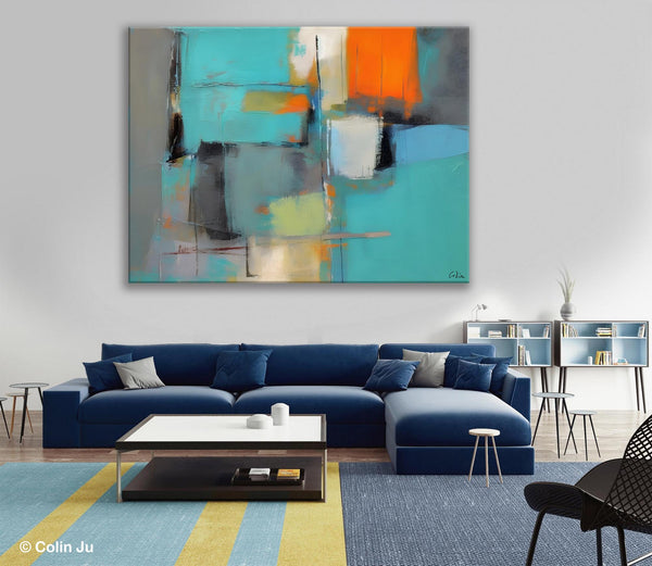 Original Canvas Art, Large Wall Art Painting for Bedroom, Contemporary Acrylic Painting on Canvas, Oversized Modern Abstract Wall Paintings-LargePaintingArt.com
