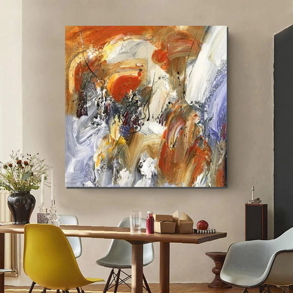 Large Paintings for Living Room, Bedroom Wall Painting, Hand Painted Acrylic Painting, Modern Contemporary Art, Modern Paintings for Dining Room-LargePaintingArt.com