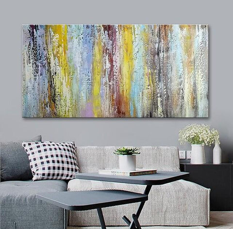 Contemporary Wall Art Paintings, Simple Modern Paintings for Living Room, Large Acrylic Paintings for Bedroom-LargePaintingArt.com