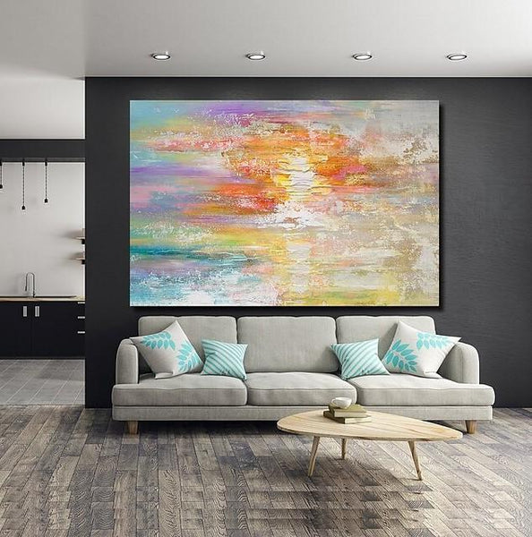 Wall Art Paintings, Simple Modern Art, Simple Abstract Painting, Large Paintings for Bedroom, Buy Paintings Online-LargePaintingArt.com