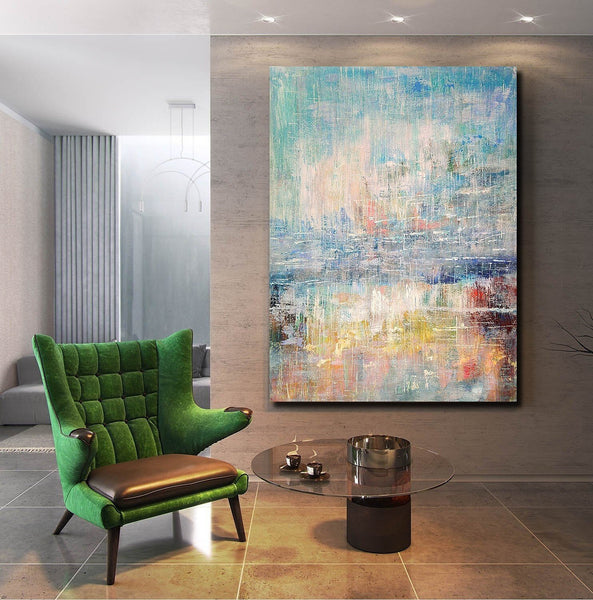 Extra Large Wall Art Paintings, Simple Modern Art, Simple Abstract Painting, Large Paintings for Bedroom-LargePaintingArt.com