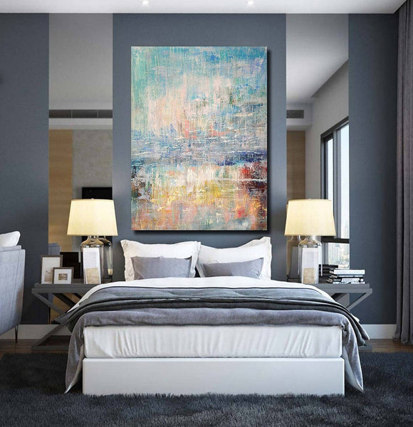 Extra Large Wall Art Paintings, Simple Modern Art, Simple Abstract Painting, Large Paintings for Bedroom-LargePaintingArt.com