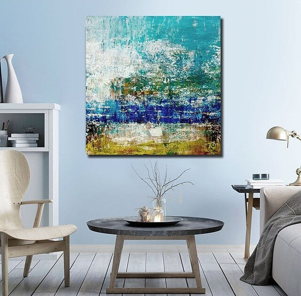 Acrylic Paintings for Bedroom, Living Room Canvas Painting, Large Abstract Paintings, Contemporary Modern Artwork, Simple Canvas Painting-LargePaintingArt.com