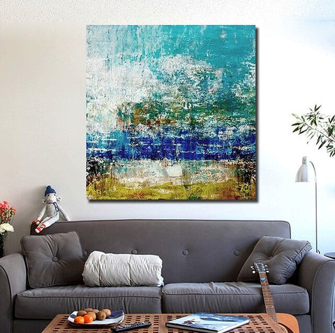 Acrylic Paintings for Bedroom, Living Room Canvas Painting, Large Abstract Paintings, Contemporary Modern Artwork, Simple Canvas Painting-LargePaintingArt.com